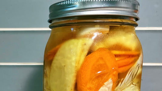 Quick Yellow Pickled Veggies